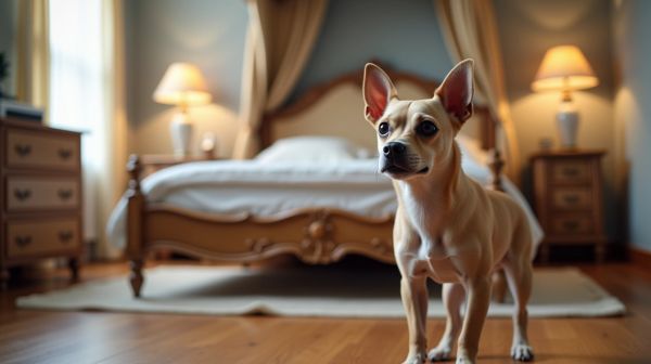 Chien détecteur de punaises de lit : tarifs selon votre espace