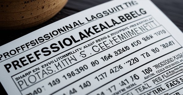 Étiquettes professionnelles : alliez design et éco-responsabilité